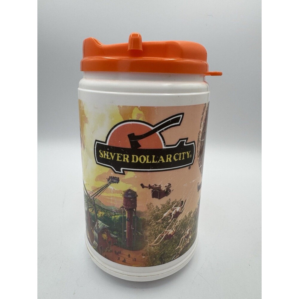 2007 Silver Dollar City Refillable Mug Grandfathered Giant Swing USA